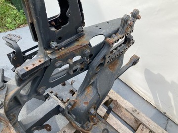 MERCEDES ACTROS MP4 УСИЛЕНИЕ КРЕПЛЕНИЯ ПЕРЕДНЕЙ БАЛКИ ЗОНА ЛИТАЯ НИЖНЯЯ БАЛКА