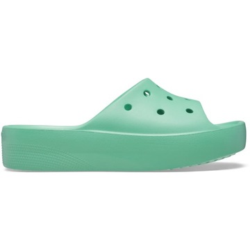 CROCS DAMSKIE KLAPKI NA PLATFORMIE PIANKOWE BUTY CLASSIC SLIDE r. 39/40