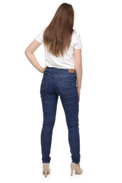LEE SCARLETT spodnie damskie rurki jeansy W28 L33