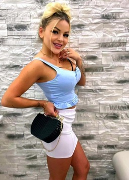 Юбка-карандаш PINK NEON MINI, NEON PINK, на резинке, M/L