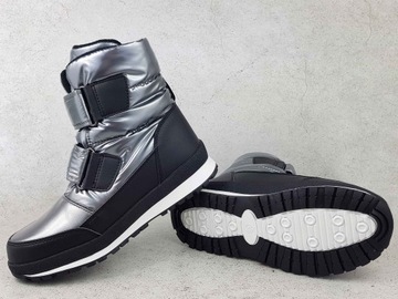 TOMMY HILFIGER ŚNIEGOWCE BUTY DAMSKIE OCIEPLANE