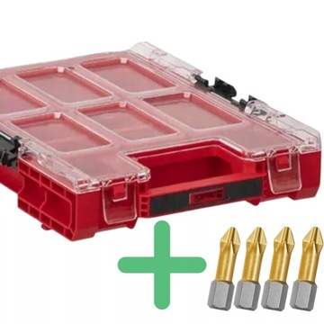 Organizer 36x26x8cm 5 pojemników Qbrick System ONE M RED Ultra HD ORGQMCZEP