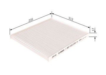 BOSCH 1 987 432 254 FILTR VENTILACE PROSTORU SPOLUJEZDCE