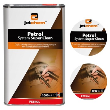 JETCHEM Petrol System Super Clean BENZYNA 3 dawki