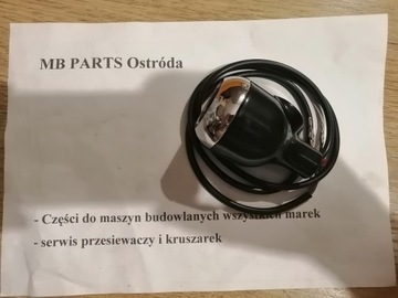 Gałka lewarka 1 przycisk JCB 3CX 4CX 128/13807