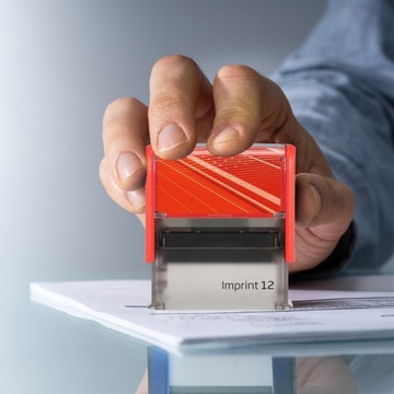 TRODAT STAMP 8912 НА 6 СТРОК ДИЗАЙН КОРПОРАТИВНОГО ЛИЧНОГО ОФИСА + ЛАСТИК