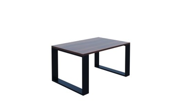 Stolik Kawowy Loft ława Salon Orzech Ciemny 60x60