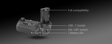 Ручка аккумуляторного блока Newell BG-E22 для Canon EOS R