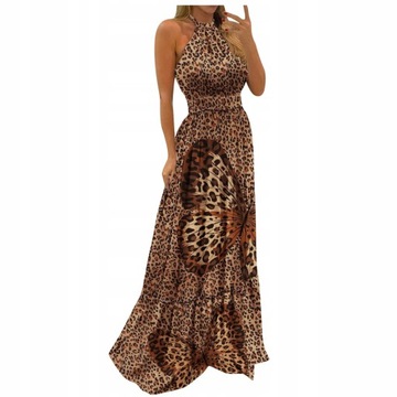 Letnia sukienka maxi w stylu boho