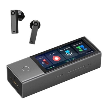 TRANSLATOR ELEKTRONICZNY TŁUMACZ MOWY AI BEZ INTERNETU 40 JĘZYKÓW 8H PRACY