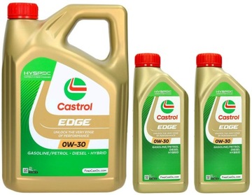 OLEJ SILNIKOWY CASTROL EDGE 0W30 6L