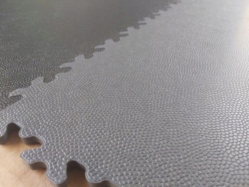 FORTELOCK ГРАФИТ Пол ПВХ, ПРОМЫШЛЕННАЯ кожа