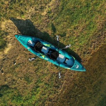КАЯК АКВА МАРИНА надувной, пневматический ПАРОВОЙ, 2 места + СУМКА