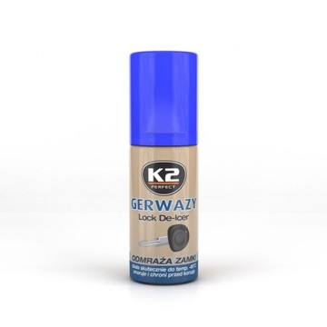 K2 odmrażacz do zamków Gerwazy K656 50 ml