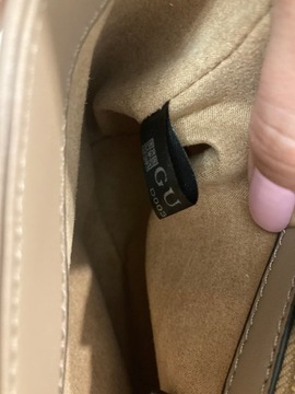 Сумка Gucci из бежевой кожи