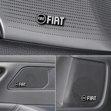 4 шт. 3D наклейки на автомобиль FIAT