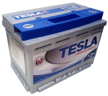 AKUMULATOR TESLA L3 75R 12V 75Ah 720A 278*175*190