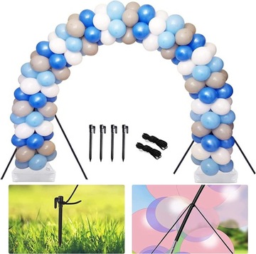 Огромная стойка для воздушных шаров ARCH STAND ДЛЯ ГИРЛАНДЫ ШАРОВ БОЛЬШОЙ НАБОР 2,5 М