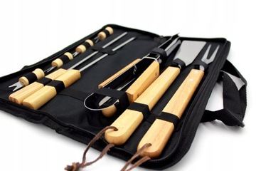 ZESTAW DO GRILLA +haft logo na prezent urodziny