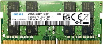 NOWA PAMIĘĆ RAM SAMSUNG 16GB DDR4 2666MHZ SODIMM