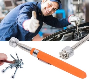 CHWYTAK MAGNETYCZNY WARSZTATOWY ROZKŁADANY TELESKOPOWY 66cm MOCNY MAGNES