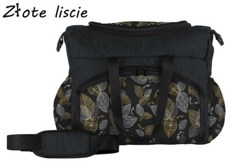 FLOWERS Серая сумка для коляски для подгузников