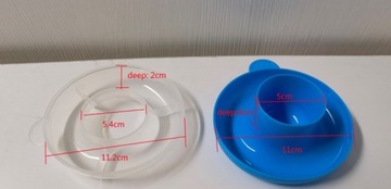 Чашка для воды для рисования с блюдцем в коробке.