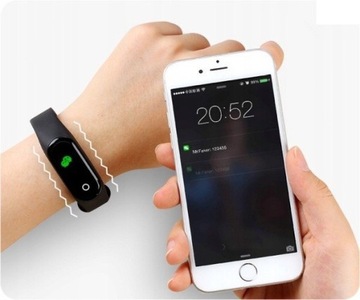 Смарт-браслет M5 ЧЕРНЫЙ / ЧЕРНЫЙ