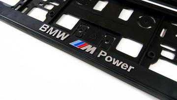 РАМКА НОМЕРНОГО ЗНАКА BMW M POWER POWER 3D POWER 3D