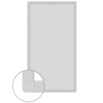 Moskitiera ramkowa SlimLine 110x150cm, BIAŁA RMM