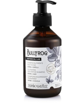 Bullfrog odżywiający szampon do włosów i brody 250