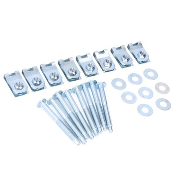 Комплект элементов для крепления на кузове грузовика Шайба с болтом-гайкой.