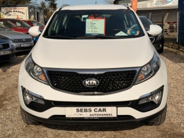 Kia Sportage III SUV Facelifting 1.7 CRDi 115KM 2015 Kia Sportage Biala perla Swietny stan Grzana kierownica 1.7 Diesel, zdjęcie 4