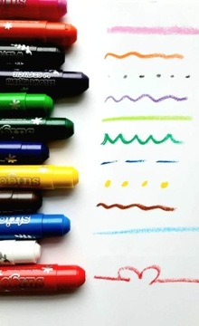 КАРАНДАШИ, ГЕЛЬ, 12 ЦВЕТОВ, СТРИГО, ПАЛОЧКИ, СВЕЧА