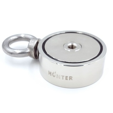 MAGNES NEODYMOWY UCHWYT do poszukiwań 2x230 KG