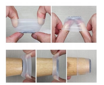 20 шт. Защитные накладки на ножки стула.