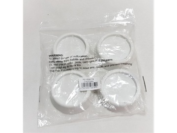 Резиновые антивибрационные накладки для стиральной машины, белая резина, 4 шт.