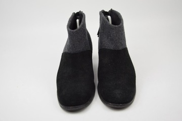 BOTKI DAMSKIE TOMS RZM.36,5 SKÓRA NATURALNA