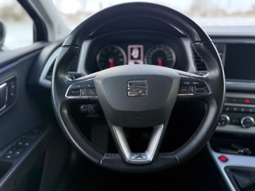 Seat Leon III Hatchback Facelifting 1.5 EcoTSI 130KM 2019 Seat Leon Faktura VAT 23 Gwarancja Tempomat ACC Swiatla LED 1.5, zdjęcie 19