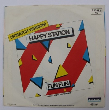 FUN FUN Happy Station ~ 7''SP Italo - отличное состояние!!