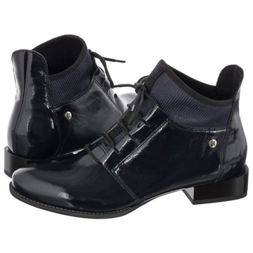 Buty Damskie Botki Maciejka Granatowe 04744-47
