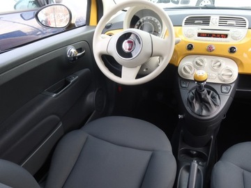 Fiat 500 II Seria 1 1.2 69KM 2012 Fiat 500 1.2, Salon Polska, Serwis ASO, Klima, zdjęcie 6