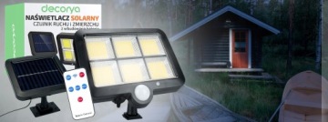 Галогенная солнечная панель LED 12W на открытом воздухе