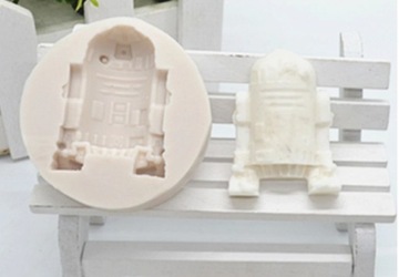 Силиконовая форма STAR WARS R2D2 в стиле Звездных войн