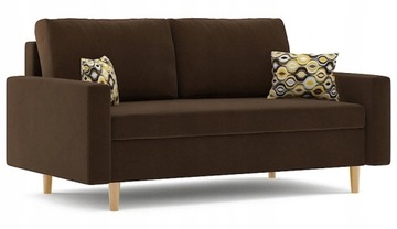 Sofa ETNA funkcja SPANIA łóżko odcienie brązu