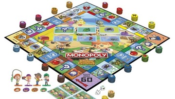 НАСТОЛЬНАЯ ИГРА HASBRO MONOPOLY ANIMAL CROSSING PL