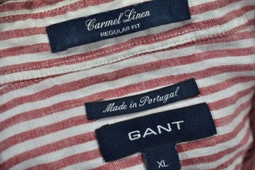 GANT Carmel Linen Koszula Lniana Regular Fit / XL