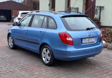 Skoda Fabia II Kombi Facelifting 1.2 TDI CR DPF 75KM 2014 Skoda Fabia Greenline 1.2 TDi 75KM Clima Bezwypadkowy SERWIS SUPER STAN, zdjęcie 4