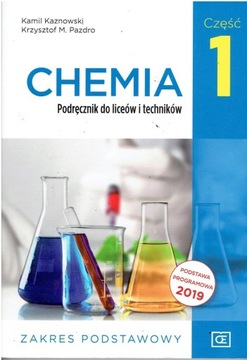 CHEMIA 1 PODRĘCZNIK 2019 ZP OE
