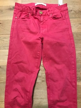 ZARA DAMSKIE MODNE SPODNIE JEANSOWE Rozm. 34